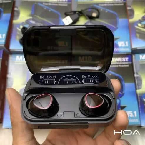 Series M Earbuds with Powerbank